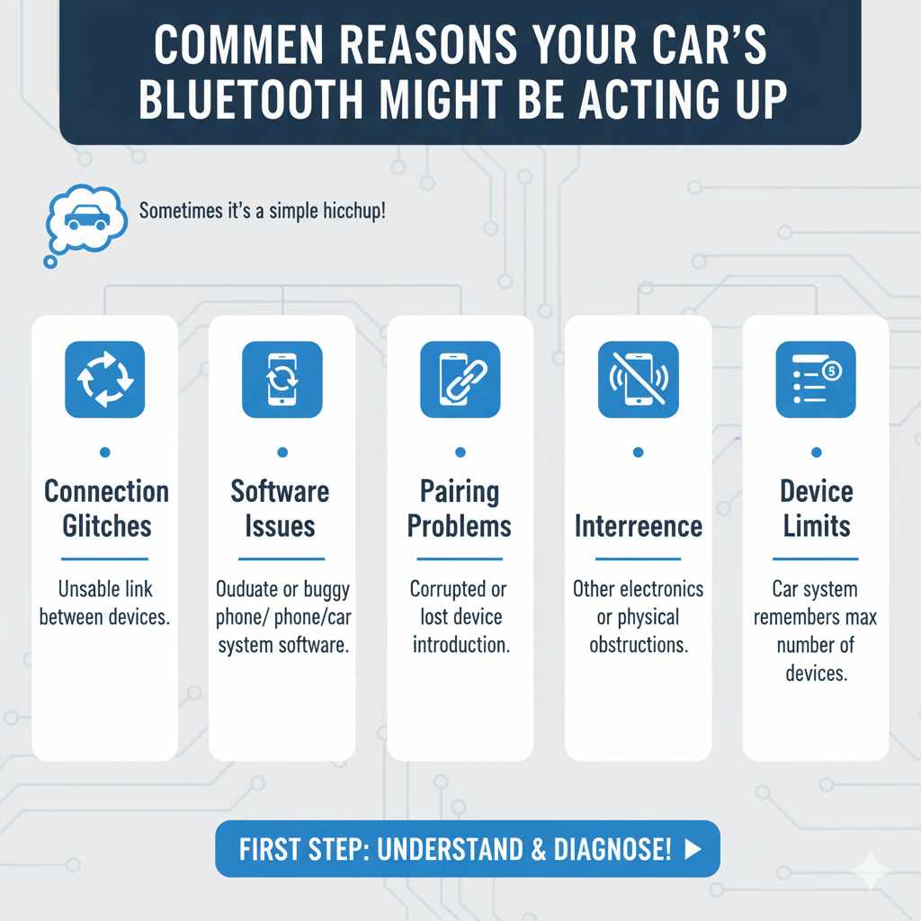 Common Reasons Your Car's Bluetooth Might Be Acting Up