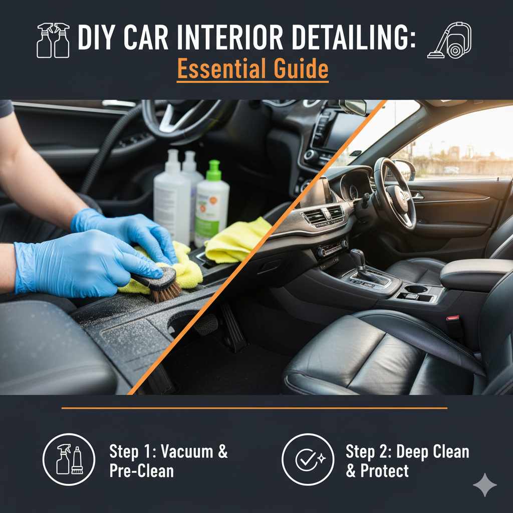 DIY Car Interior Detailing