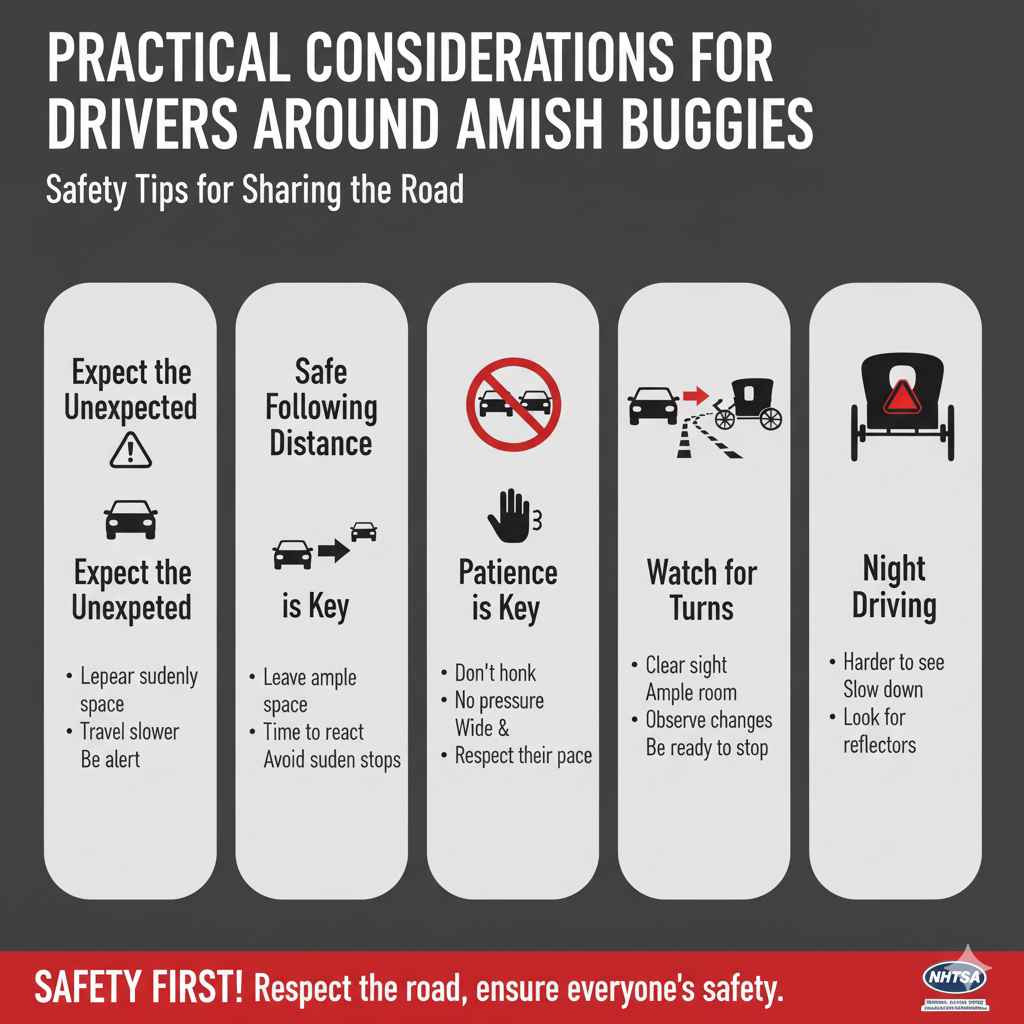 Practical Considerations for Drivers Around Amish Buggies