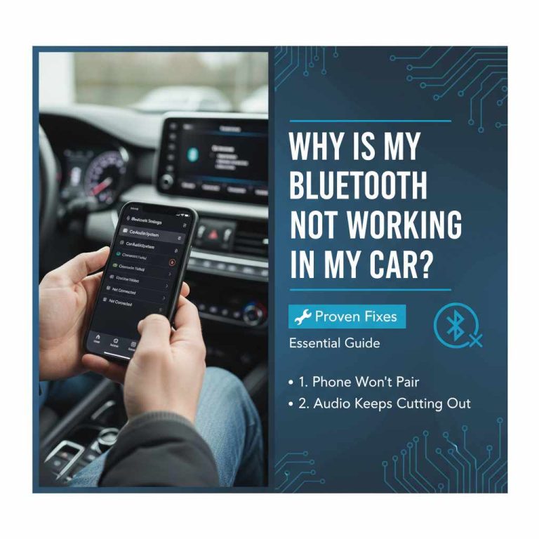 Why Is My Bluetooth Not Working In My Car