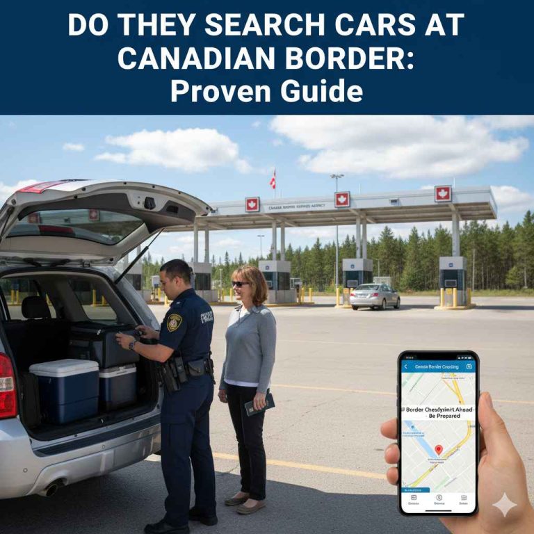 Do They Search Cars At Canadian Border
