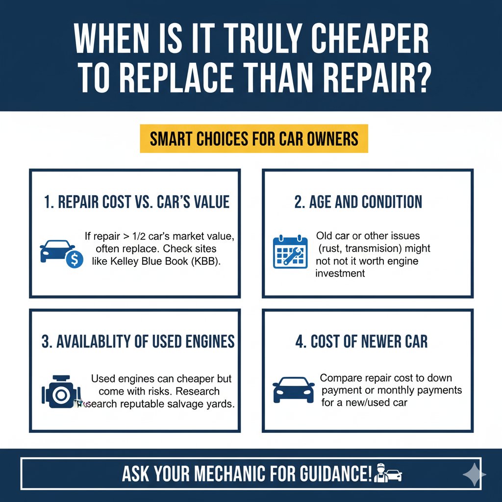 When Is It Truly Cheaper to Replace Than Repair?