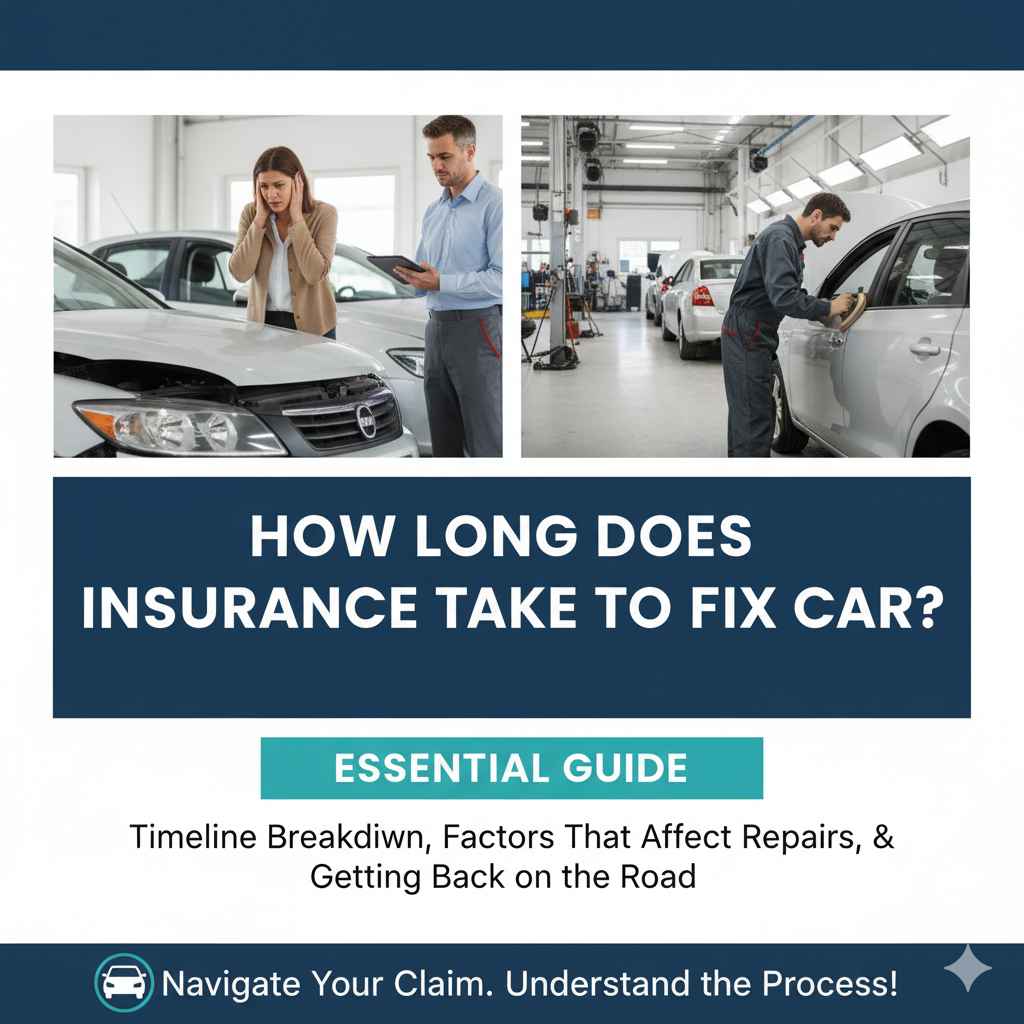 How Long Does Insurance Take To Fix Car