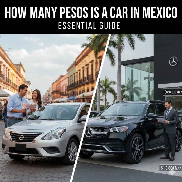How Many Pesos Is A Car In Mexico