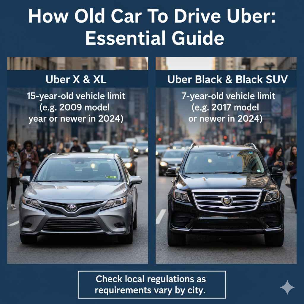 How Old Car To Drive Uber