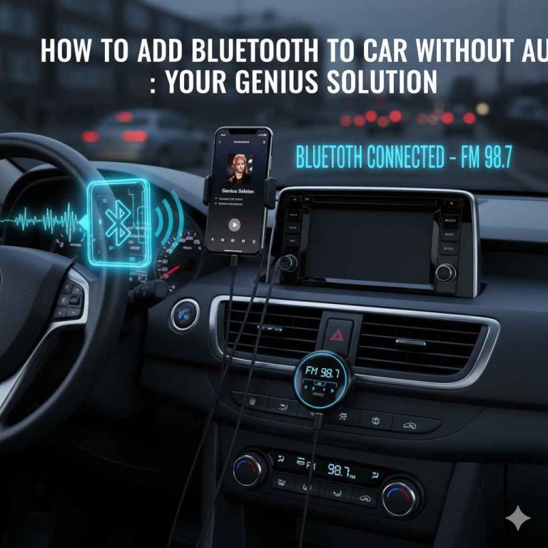 How To Add Bluetooth To Car Without Aux