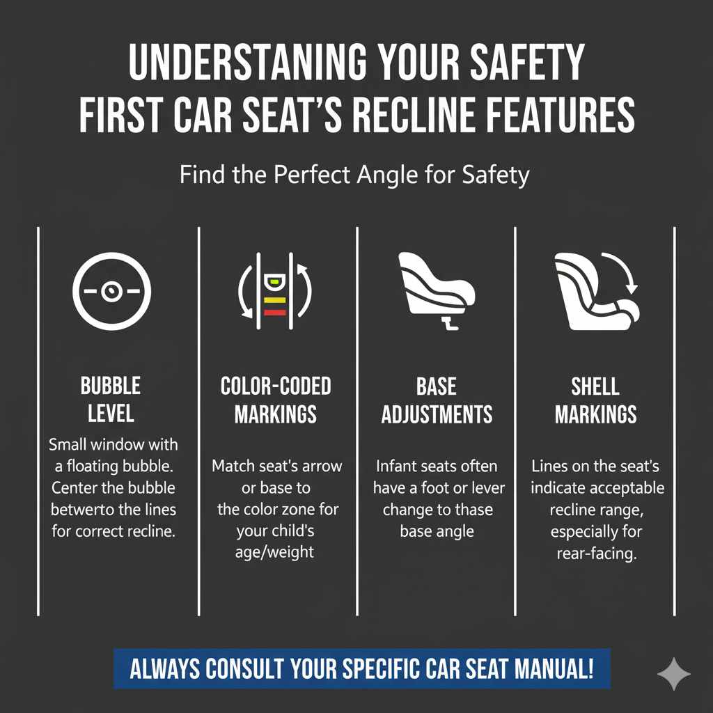 Understanding Your Safety First Car Seat's Recline Features