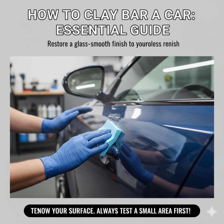How To Clay Bar a Car