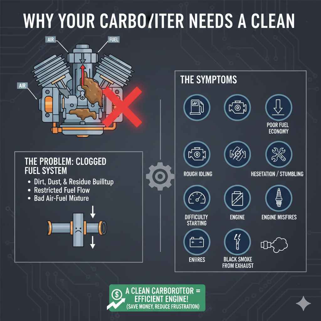 Why Your Carburetor Needs a Clean