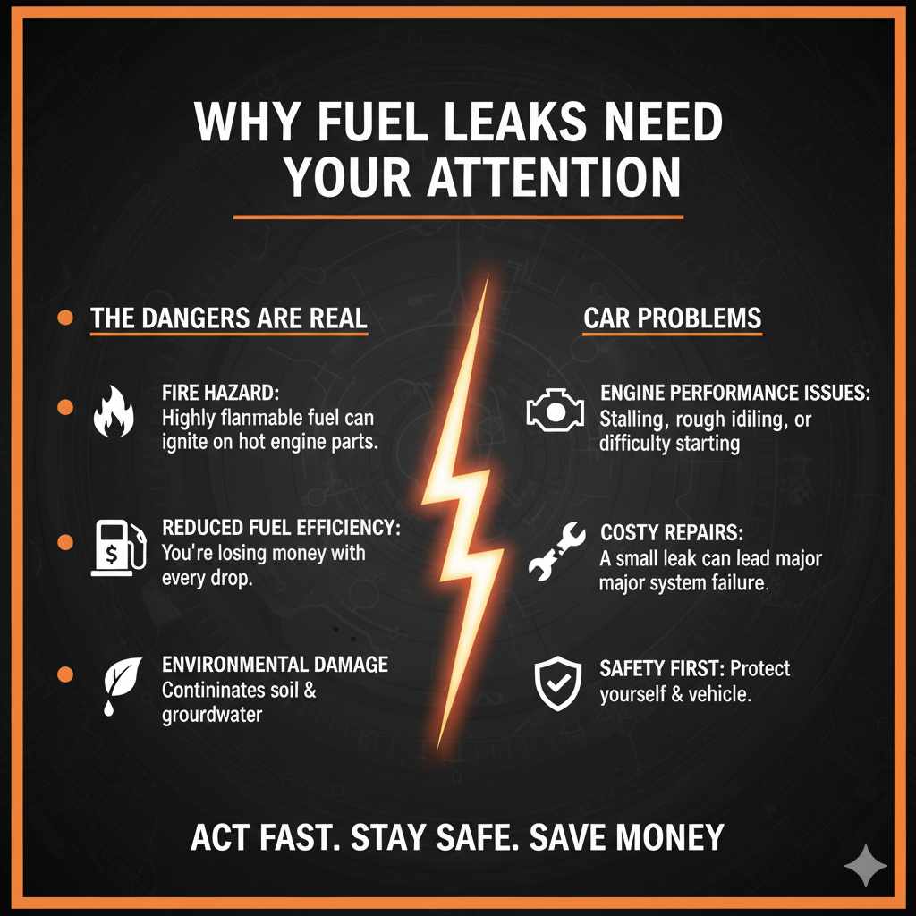 Why Fuel Leaks Need Your Attention