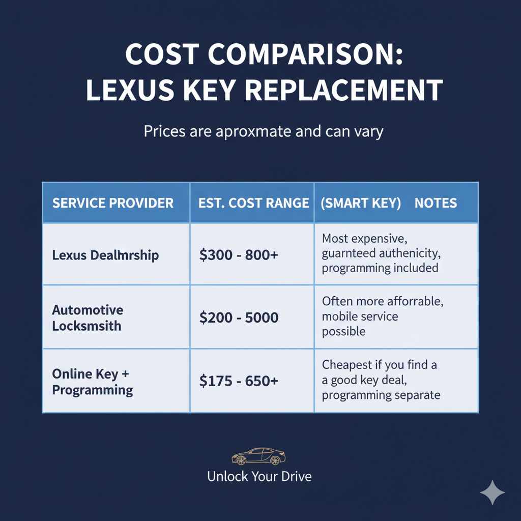 Lexus Key Replacement