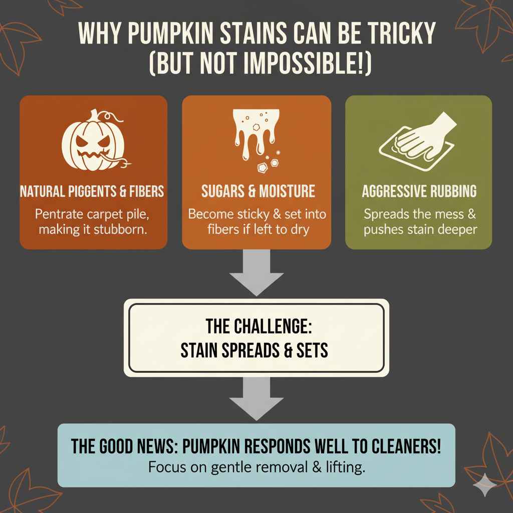 Why Pumpkin Stains Can Be Tricky (But Not Impossible!)