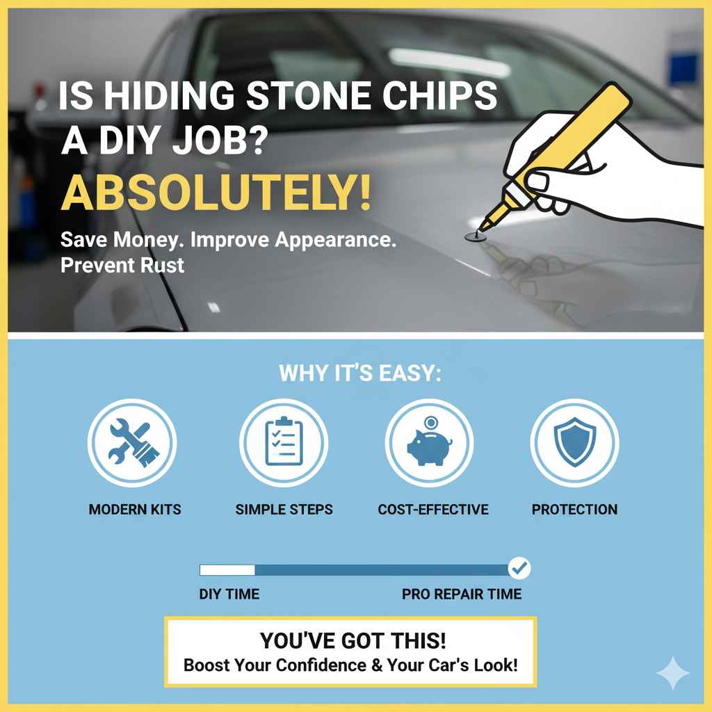 Is Hiding Stone Chips a DIY Job