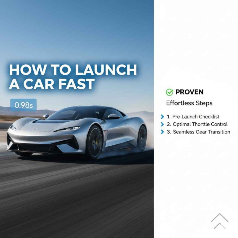 How To Launch A Car Fast