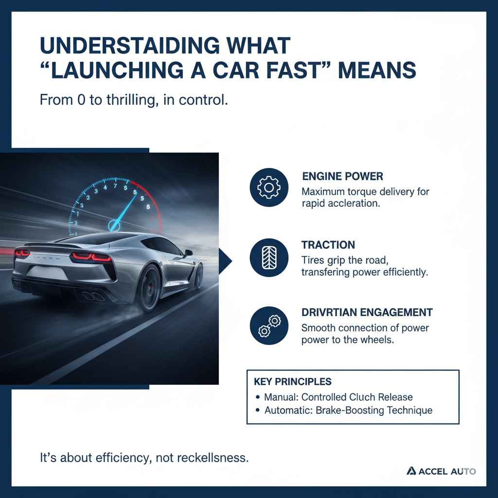 Understanding What "Launching a Car Fast" Means