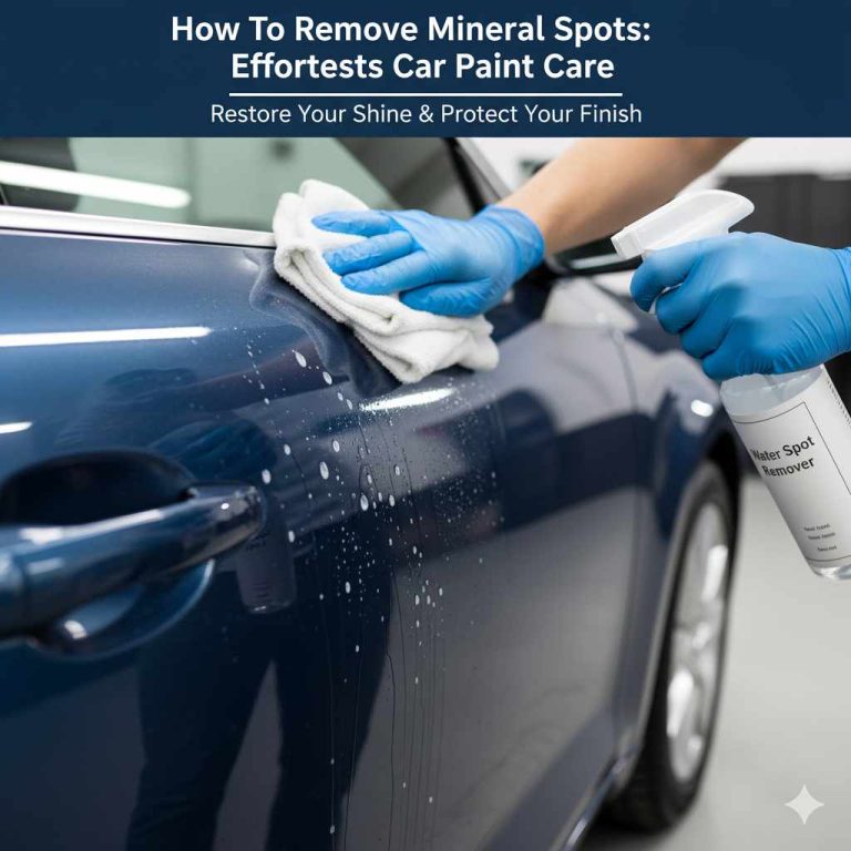 How To Remove Mineral Spots