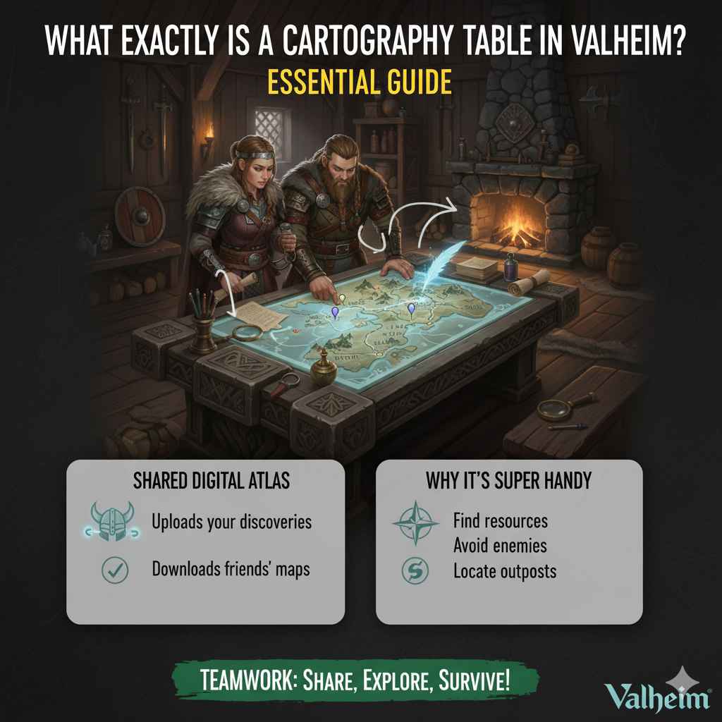 What Exactly is a Cartography Table in Valheim?