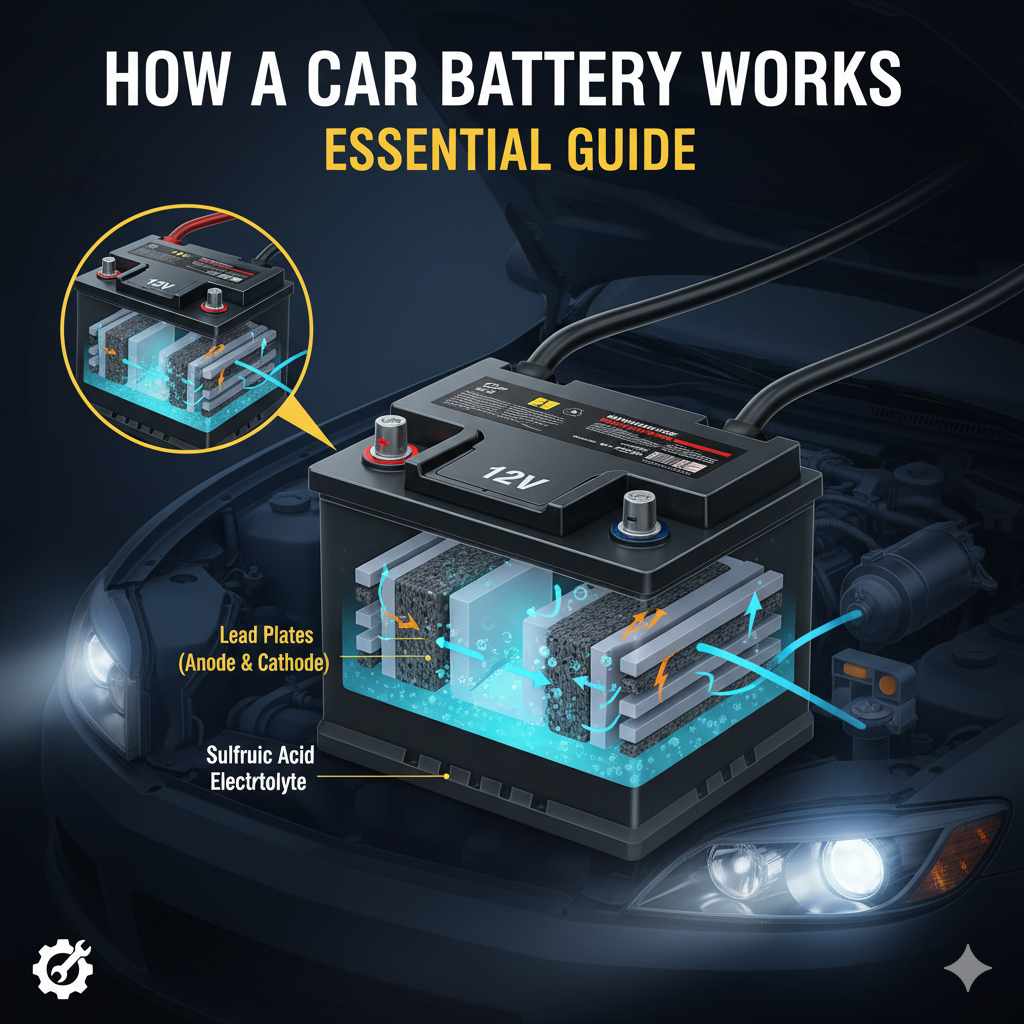 How a Car Battery Works