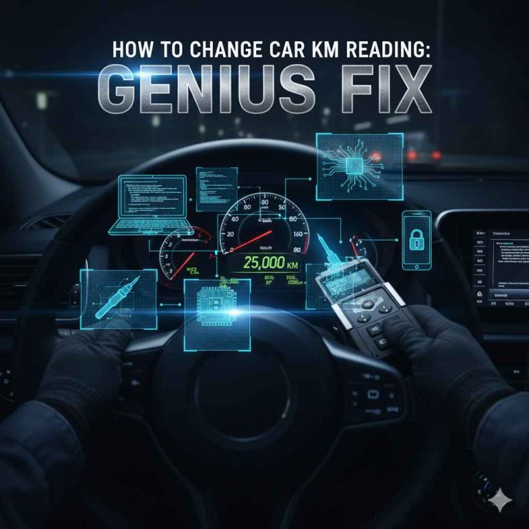 How to Change Car KM Reading