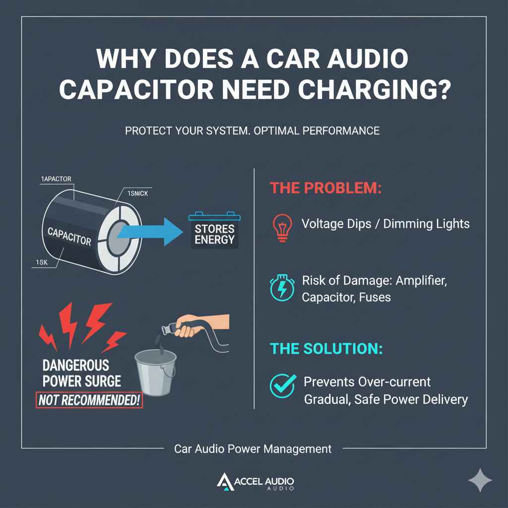 Why Does a Car Audio Capacitor Need Charging?