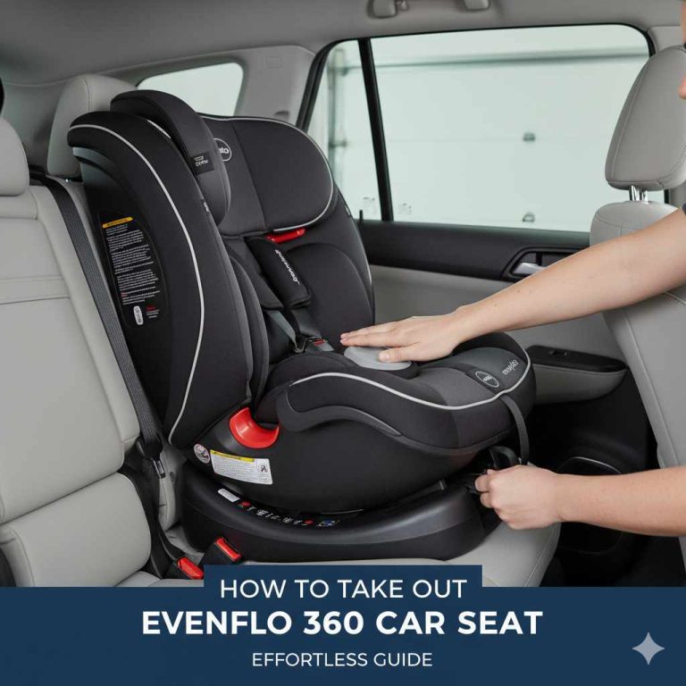 How to Take Out Evenflo 360 Car Seat