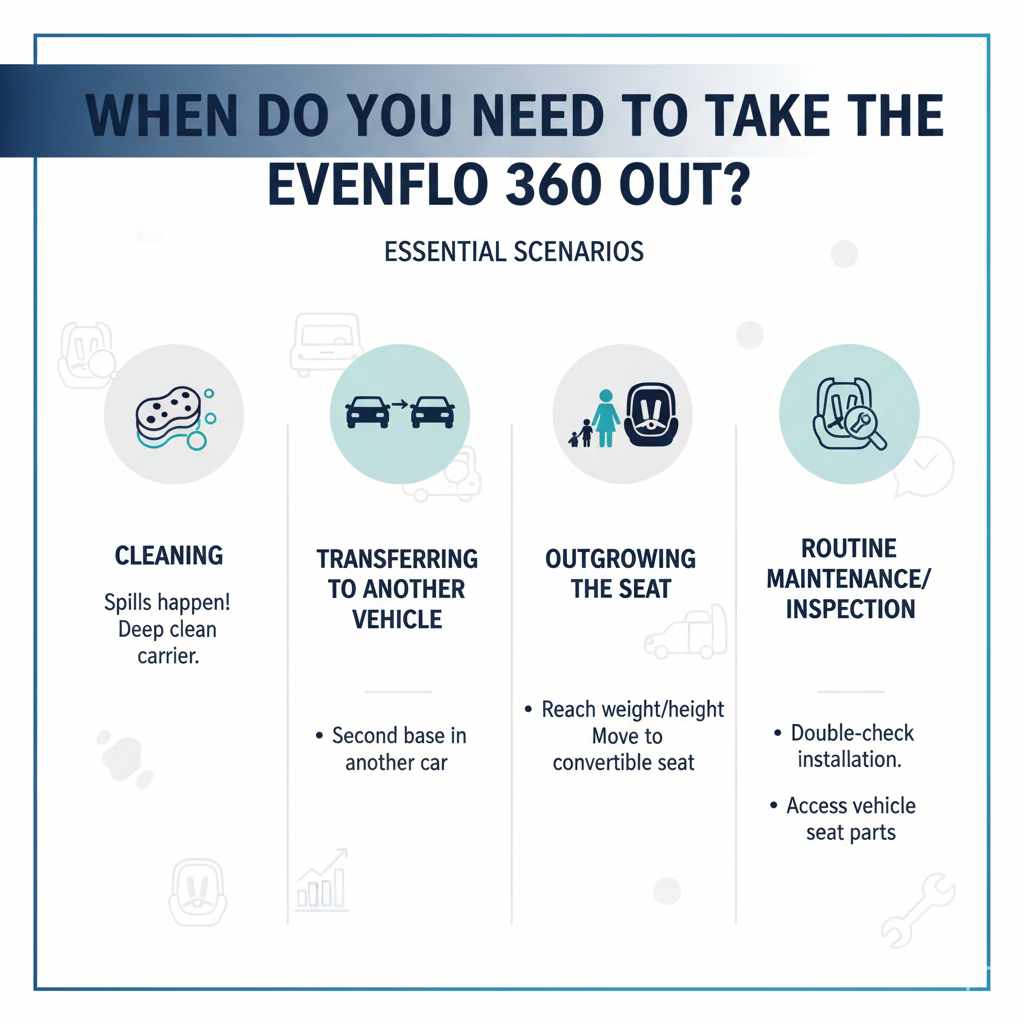 When Do You Need to Take the Evenflo 360 Out?