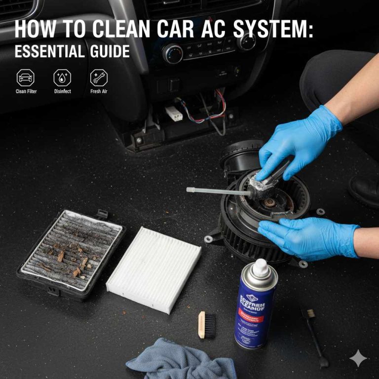 How to Clean Air Conditioning System in Car