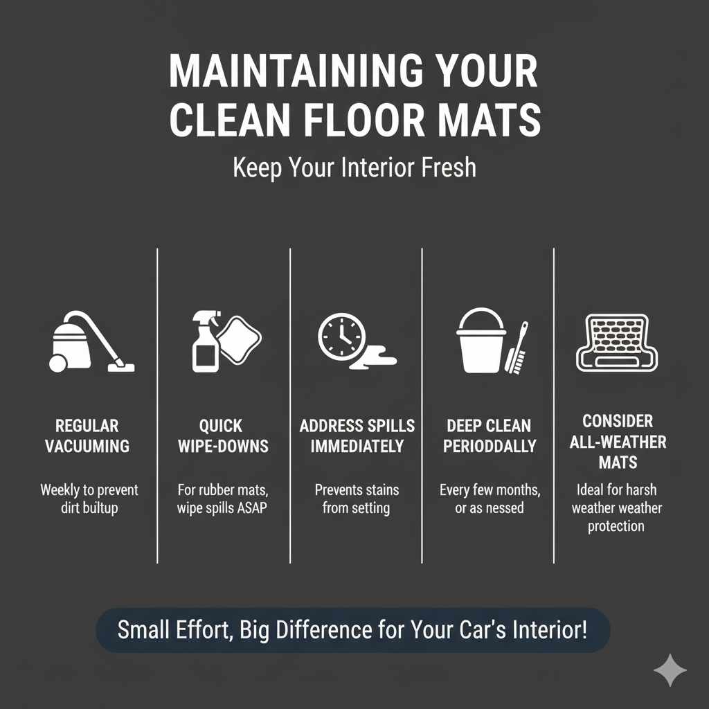 Maintaining Your Clean Floor Mats