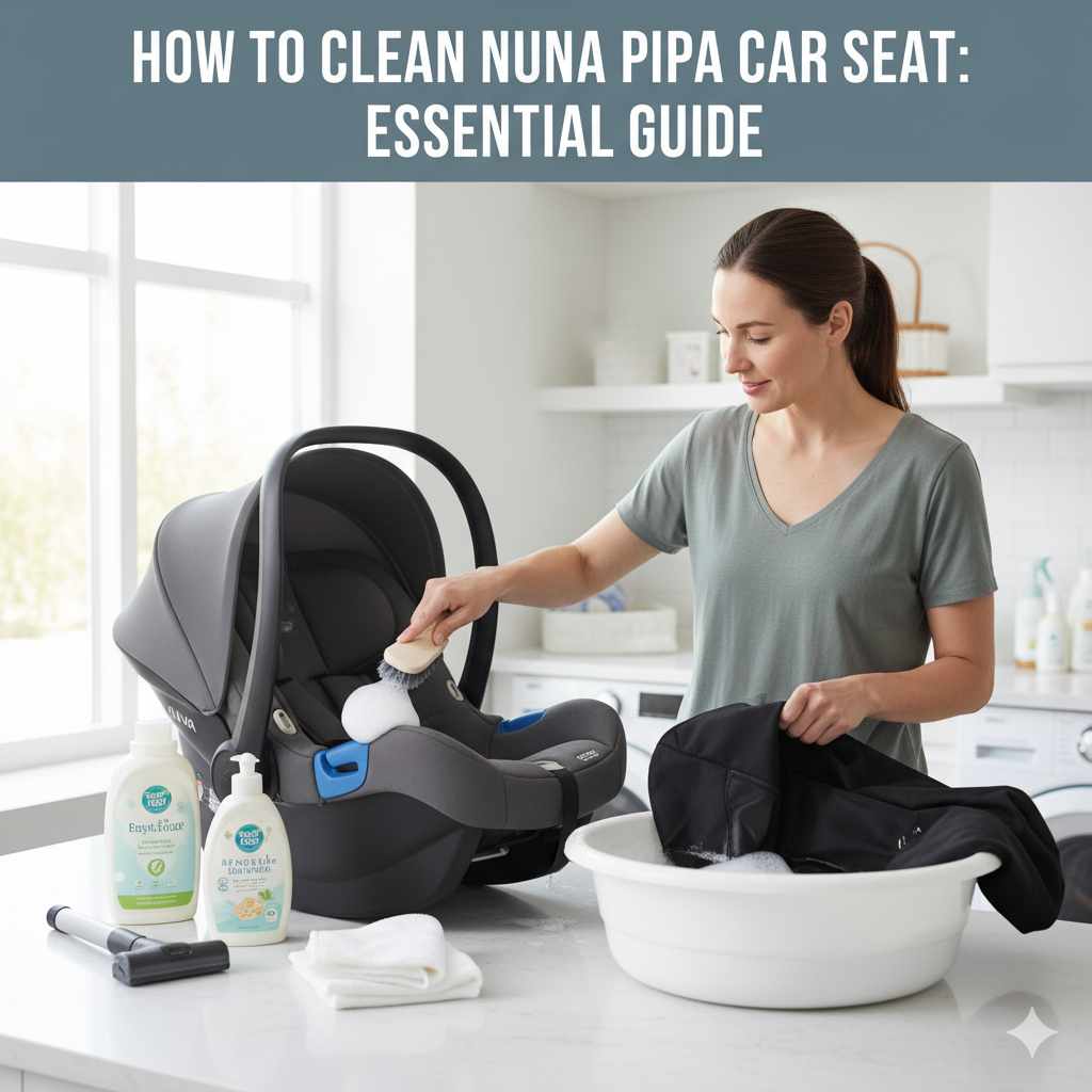 How to Clean Nuna Pipa Car Seat
