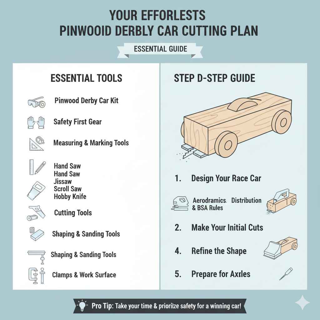 Your Effortless Pinewood Derby Car Cutting Plan