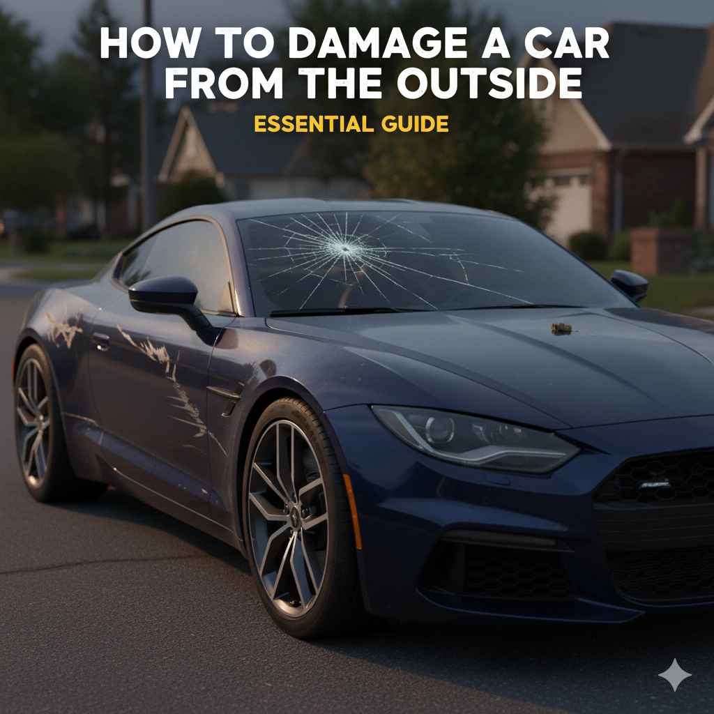 How to Damage a Car From The Outside