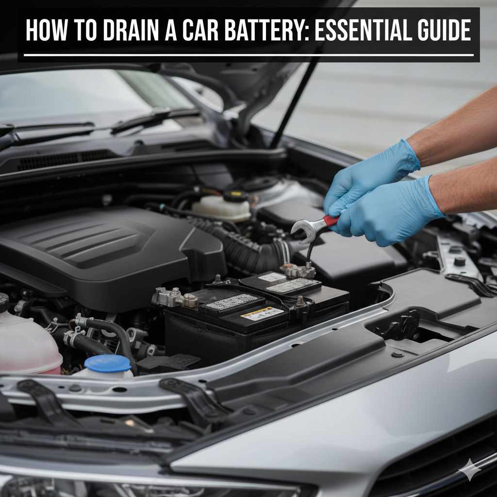 How to Drain a Car Battery