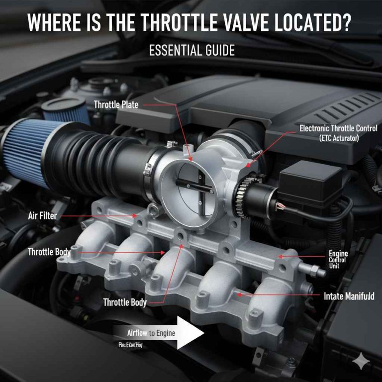 Where Is Throttle Valve Located