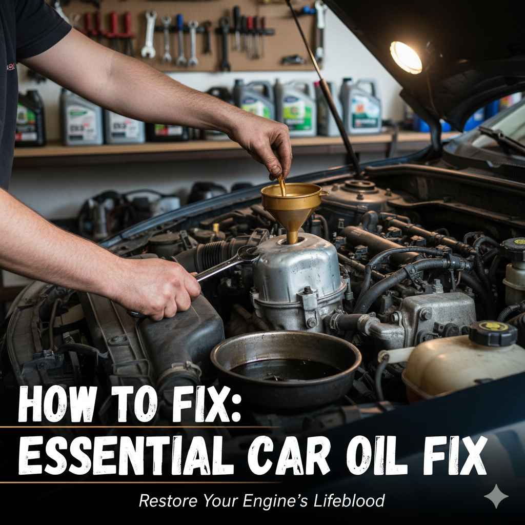 How to Fix: Essential Car Oil Fix