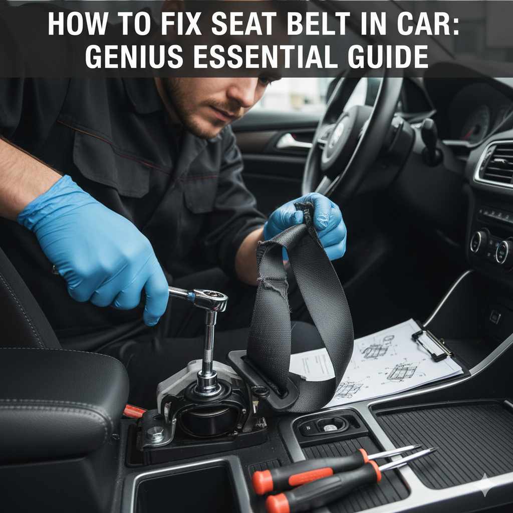 How to Fix Seat Belt in Car