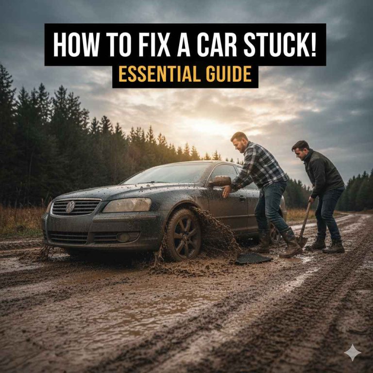 How to Fix a Car Stuck