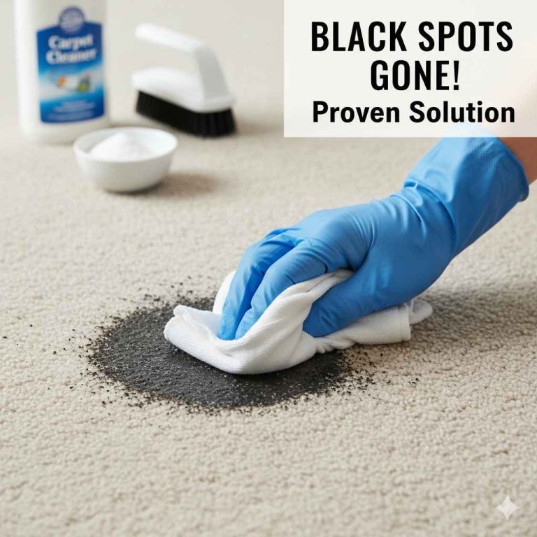 How to Get Rid of Black Spots on Carpet