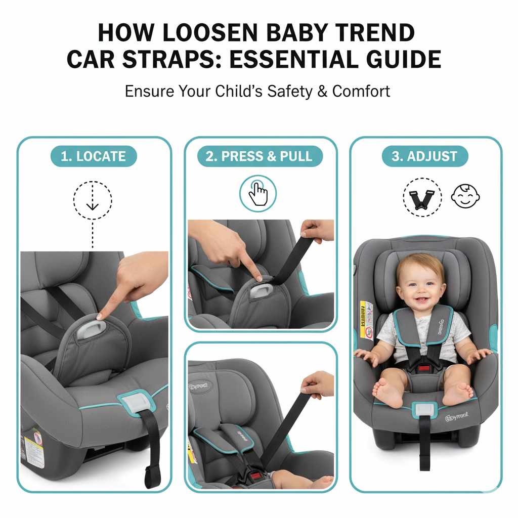 How to Loosen Baby Trend Car Seat Straps
