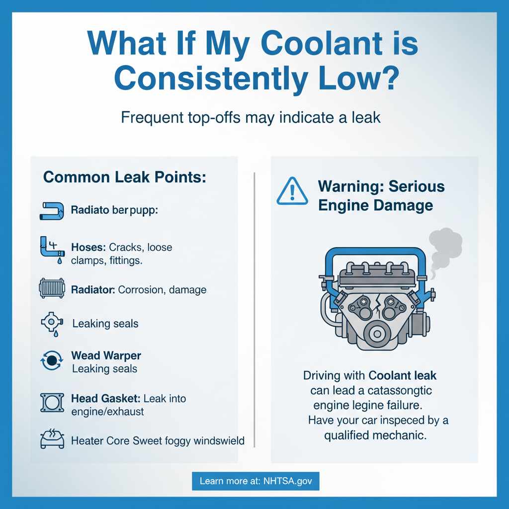 What If My Coolant is Consistently Low?