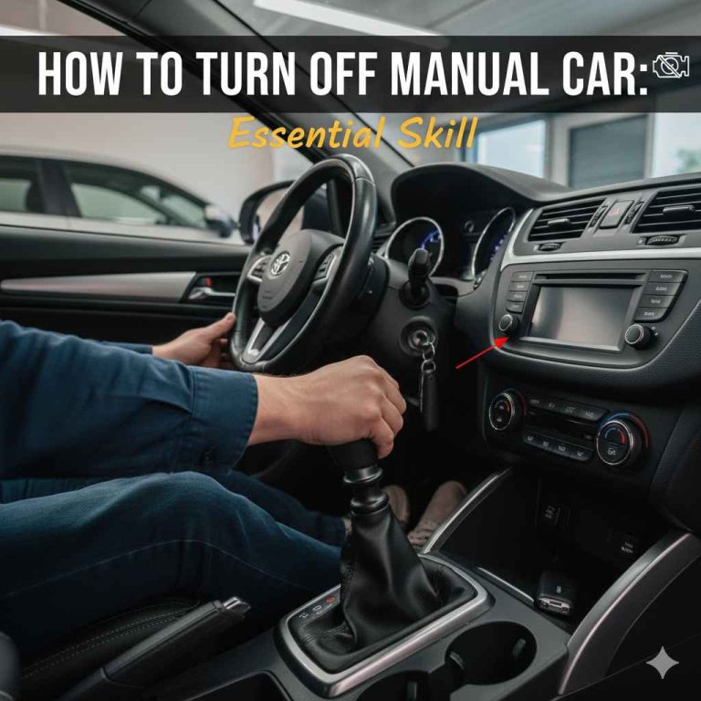 How to Turn Off Manual Car