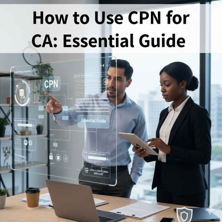How to Use CPN for CA