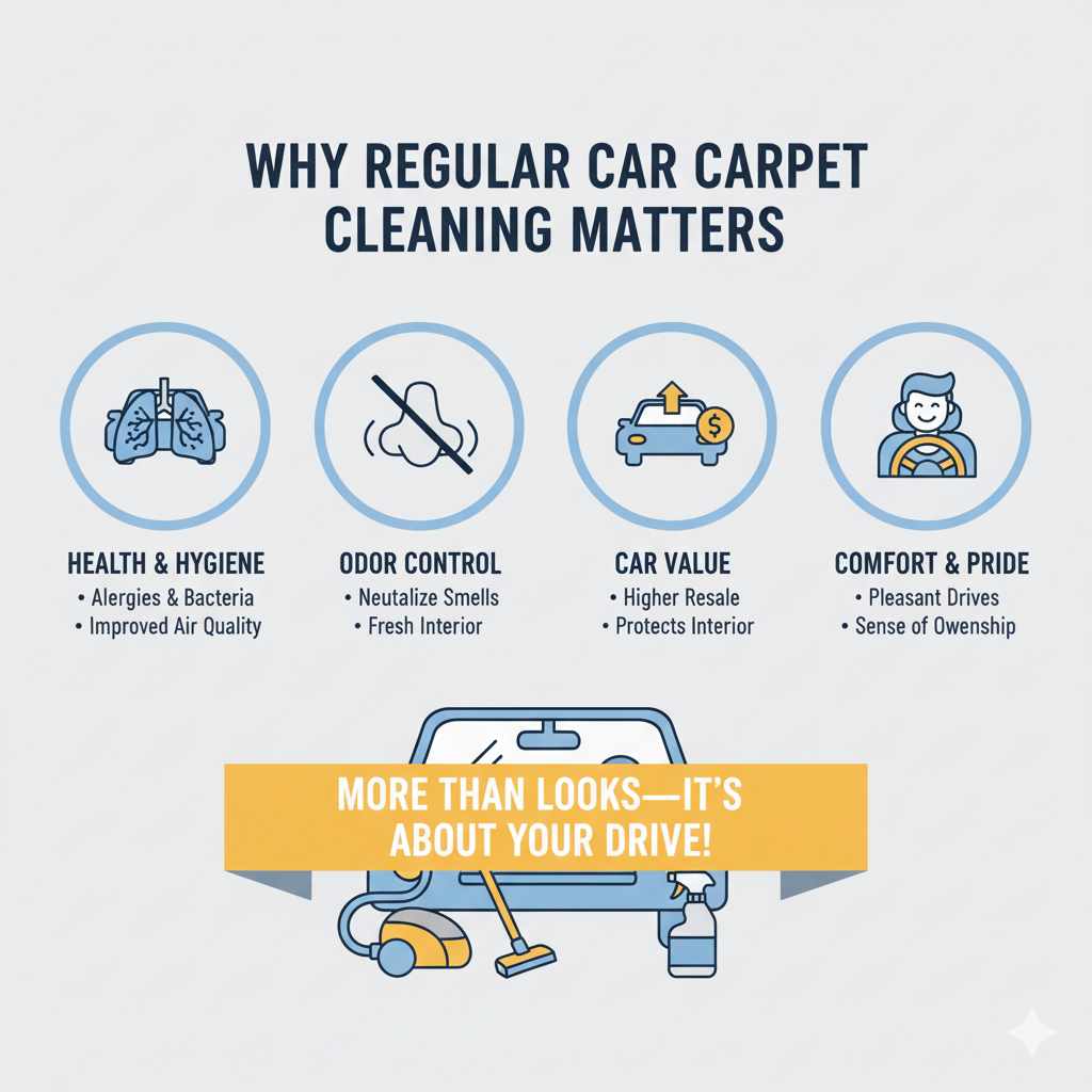 Why Regular Car Carpet Cleaning Matters