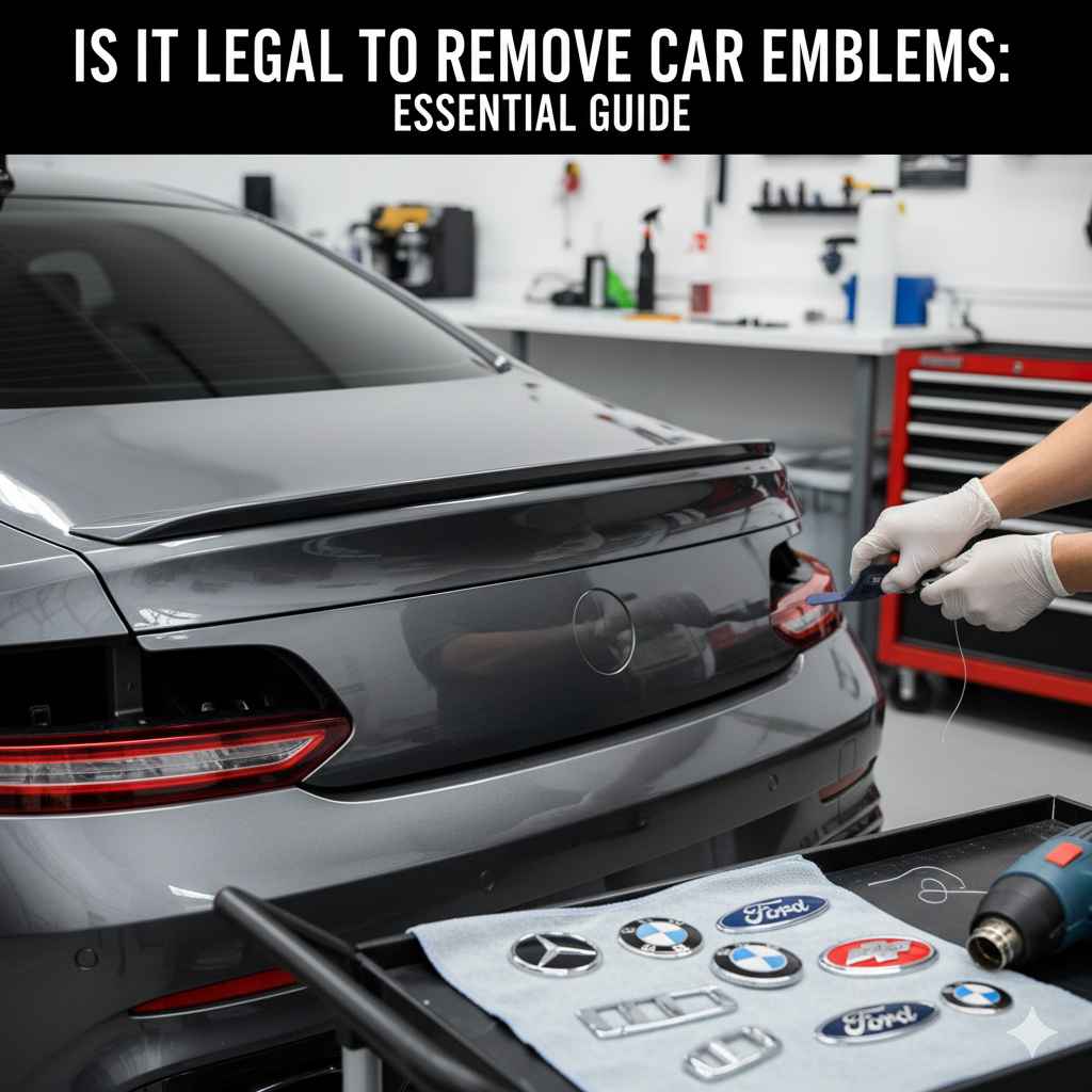 Is It Legal to Remove Car Emblems