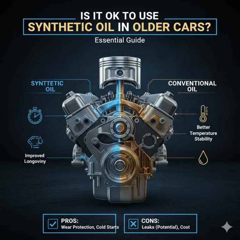 Is It OK to Use Synthetic Oil in Older Car