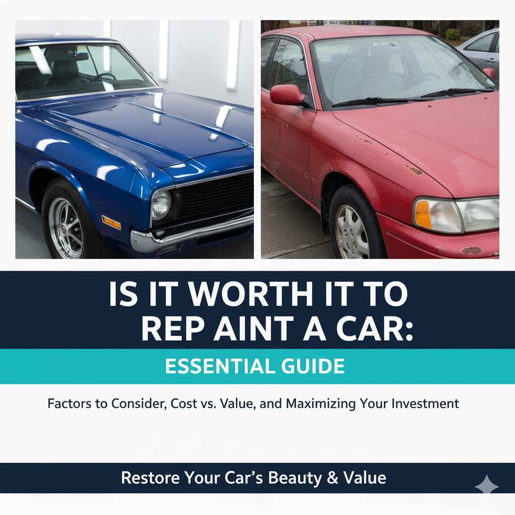 Is It Worth It To Repaint A Car