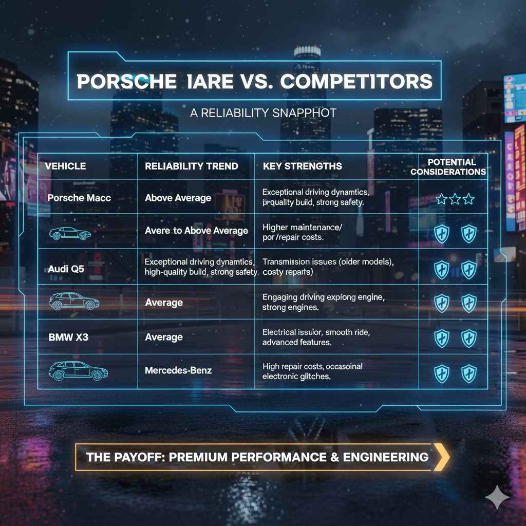 Porsche Macan vs. Competitors