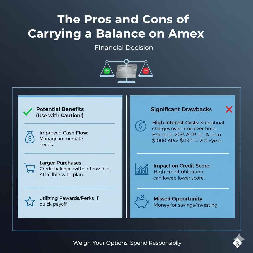 The Pros and Cons of Carrying a Balance on Amex