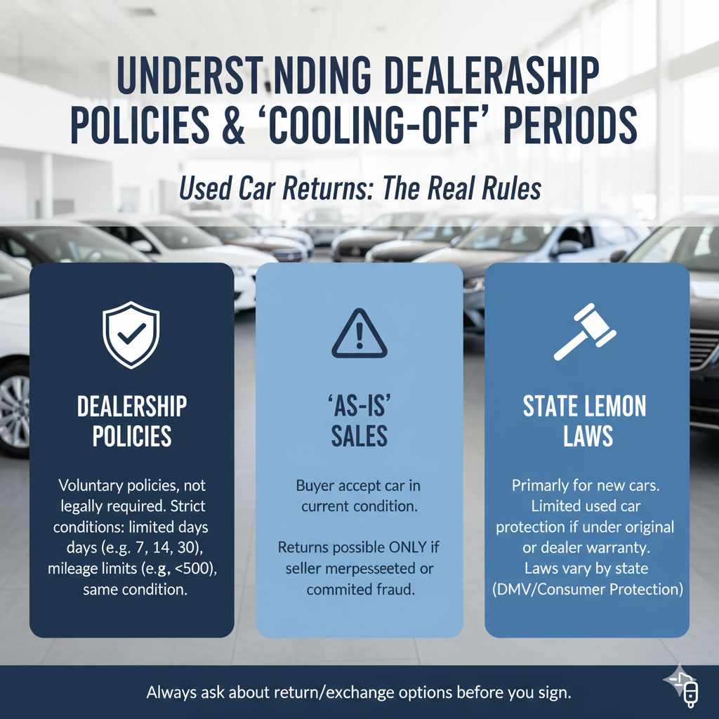 Understanding Dealership Policies and "Cooling-Off" Periods