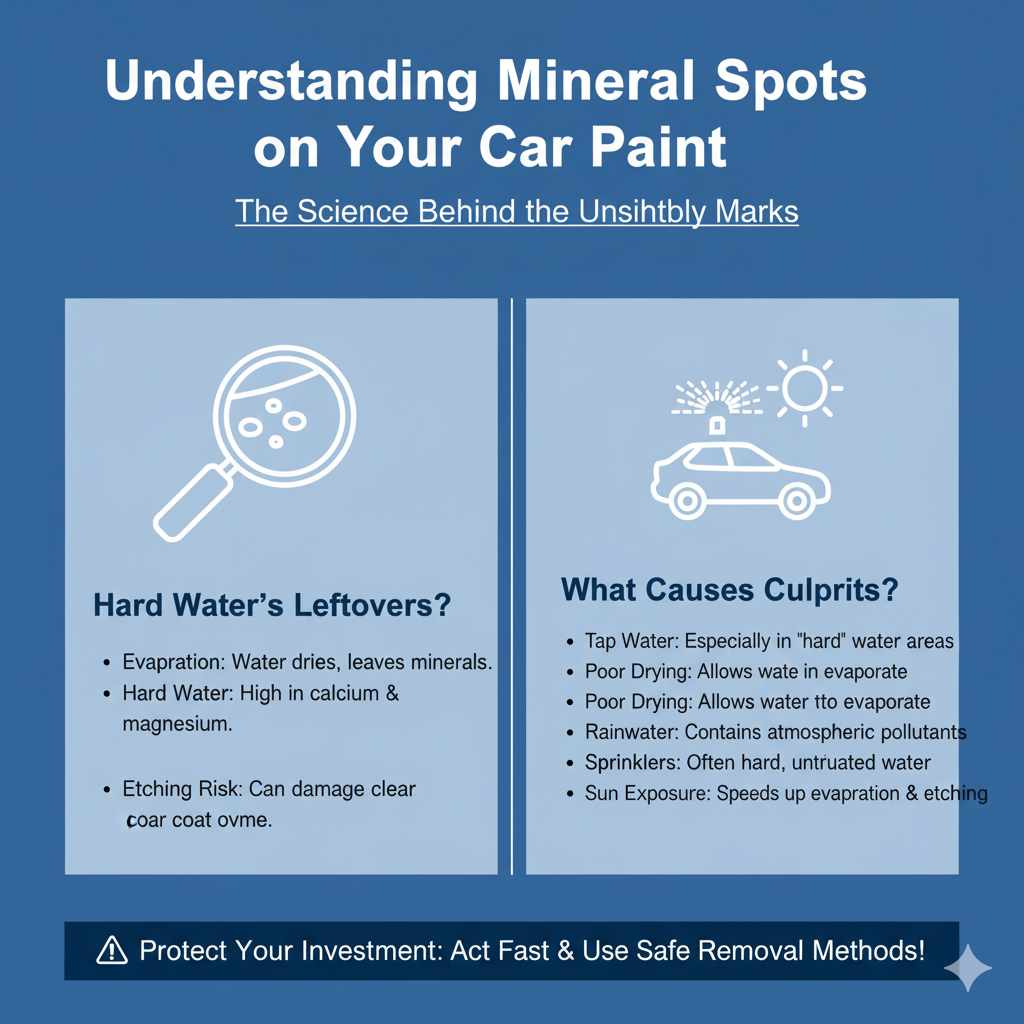 Understanding Mineral Spots on Your Car Paint