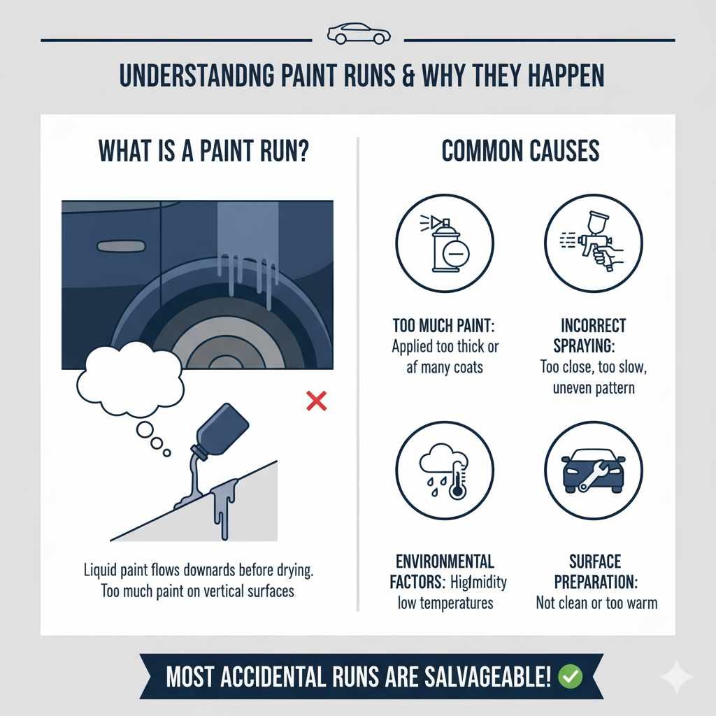 Understanding Paint Runs and Why They Happen